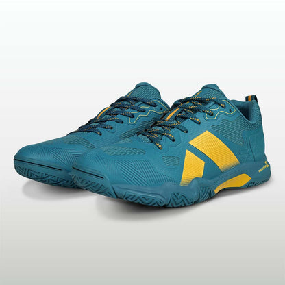 NIVIA Powerstrike 4.0 Badminton Shoes | Lightweight Court Shoes with Duofoam Cushioning, TPU Support & Non-Marking Sole - Best Price online Prokicksports.com
