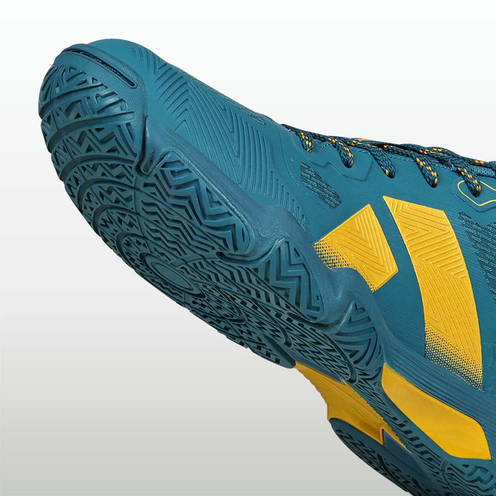 NIVIA Powerstrike 4.0 Badminton Shoes | Lightweight Court Shoes with Duofoam Cushioning, TPU Support & Non-Marking Sole - Best Price online Prokicksports.com
