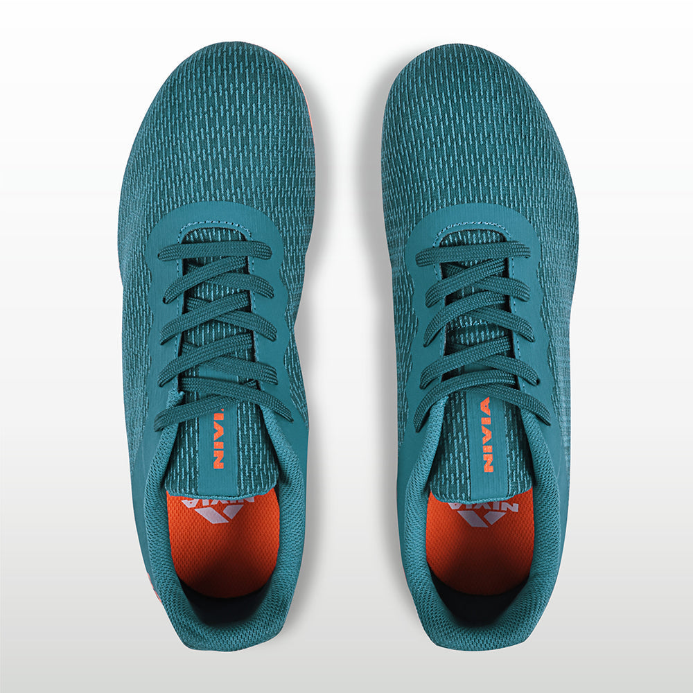 NIVIA Stride 3.0 Running Spikes | Lightweight Track & Field Shoes with 8 Removable Spikes & TPU Soleplate - Best Price online Prokicksports.com
