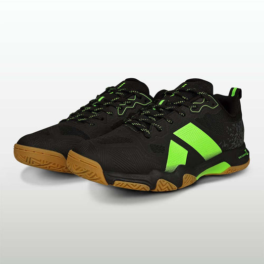 NIVIA Powerstrike 4.0 Badminton Shoes | Lightweight Court Shoes with Duofoam Cushioning, TPU Support & Non-Marking Sole - Best Price online Prokicksports.com