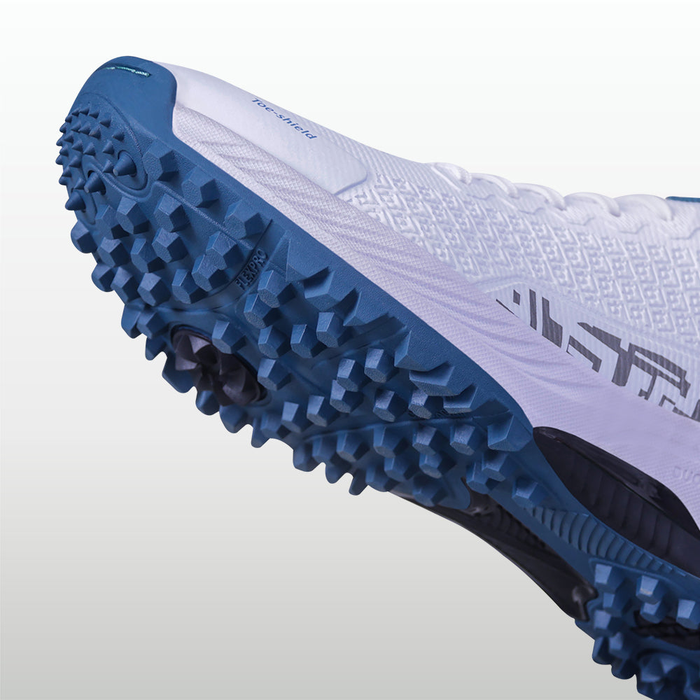 NIVIA CRICK-1000 2.0 Cricket Shoes Rubber | Breathable Cricket Shoes with TPU Fusion Upper, PU Cushioning & High-Traction Rubber Sole - Best Price online Prokicksports.com