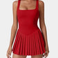 Berry Tennis Dress